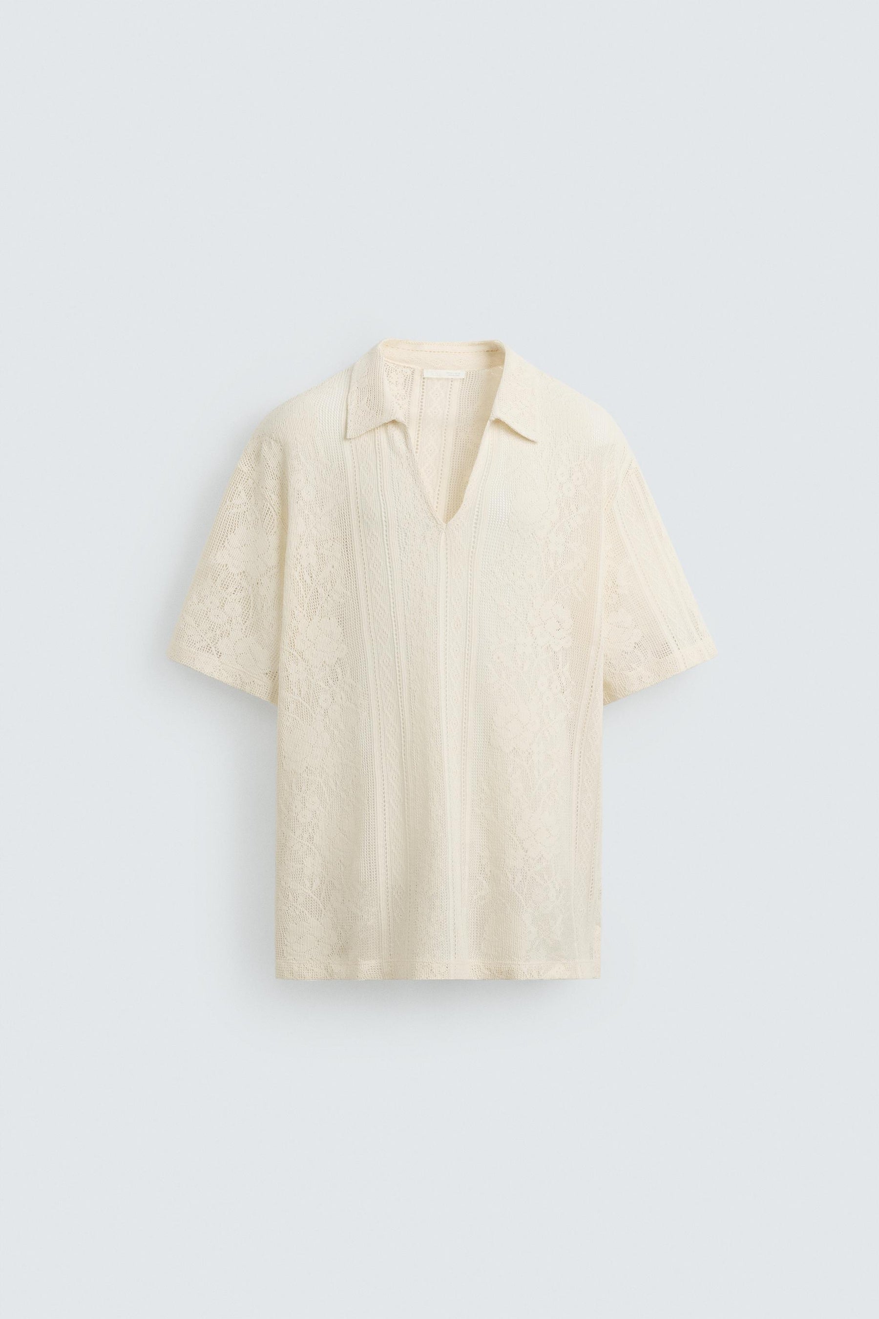 Polohemd mit strukturiertem Jacquardmuster