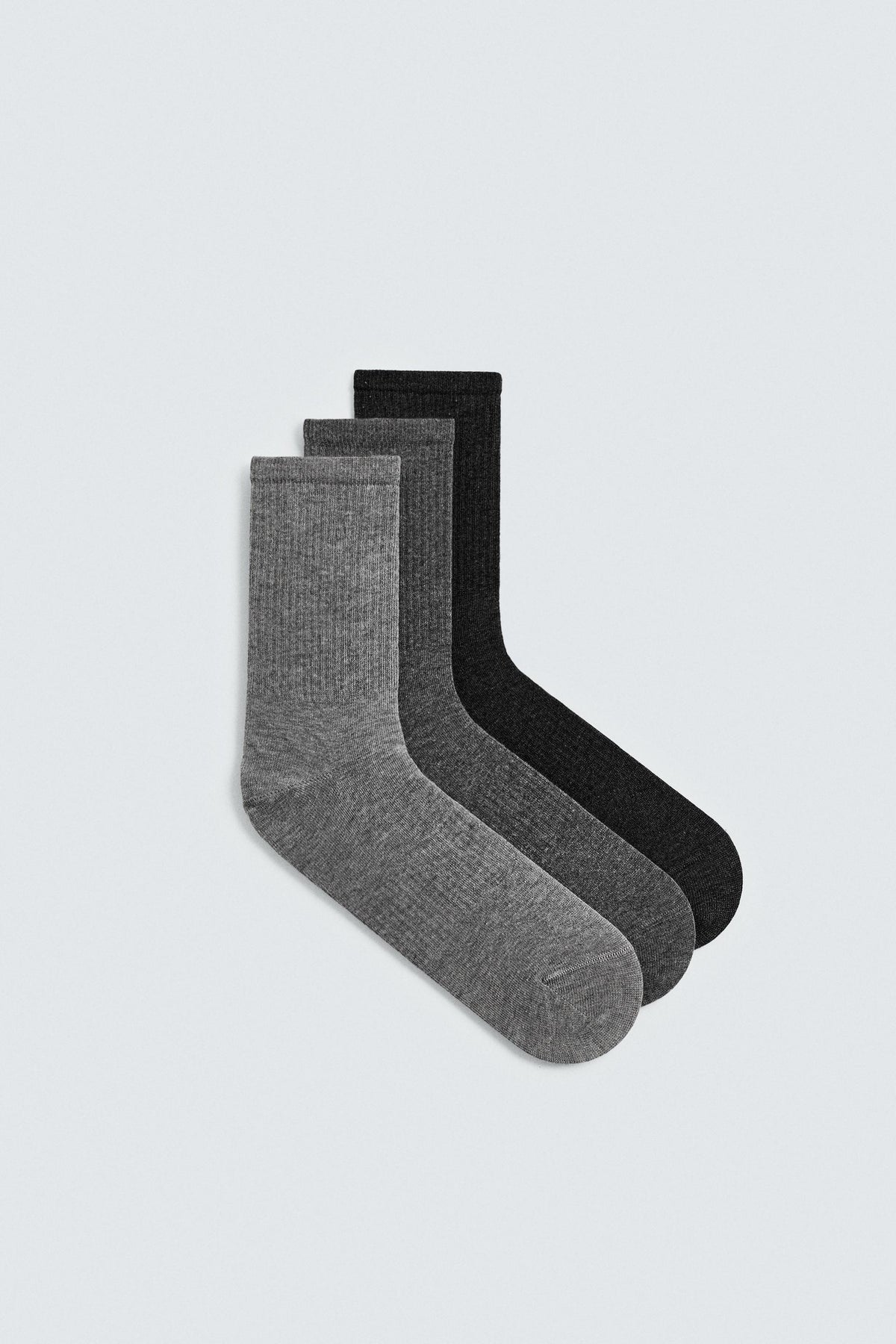 3-PACK OF RIBBED SOCKS - Image 2