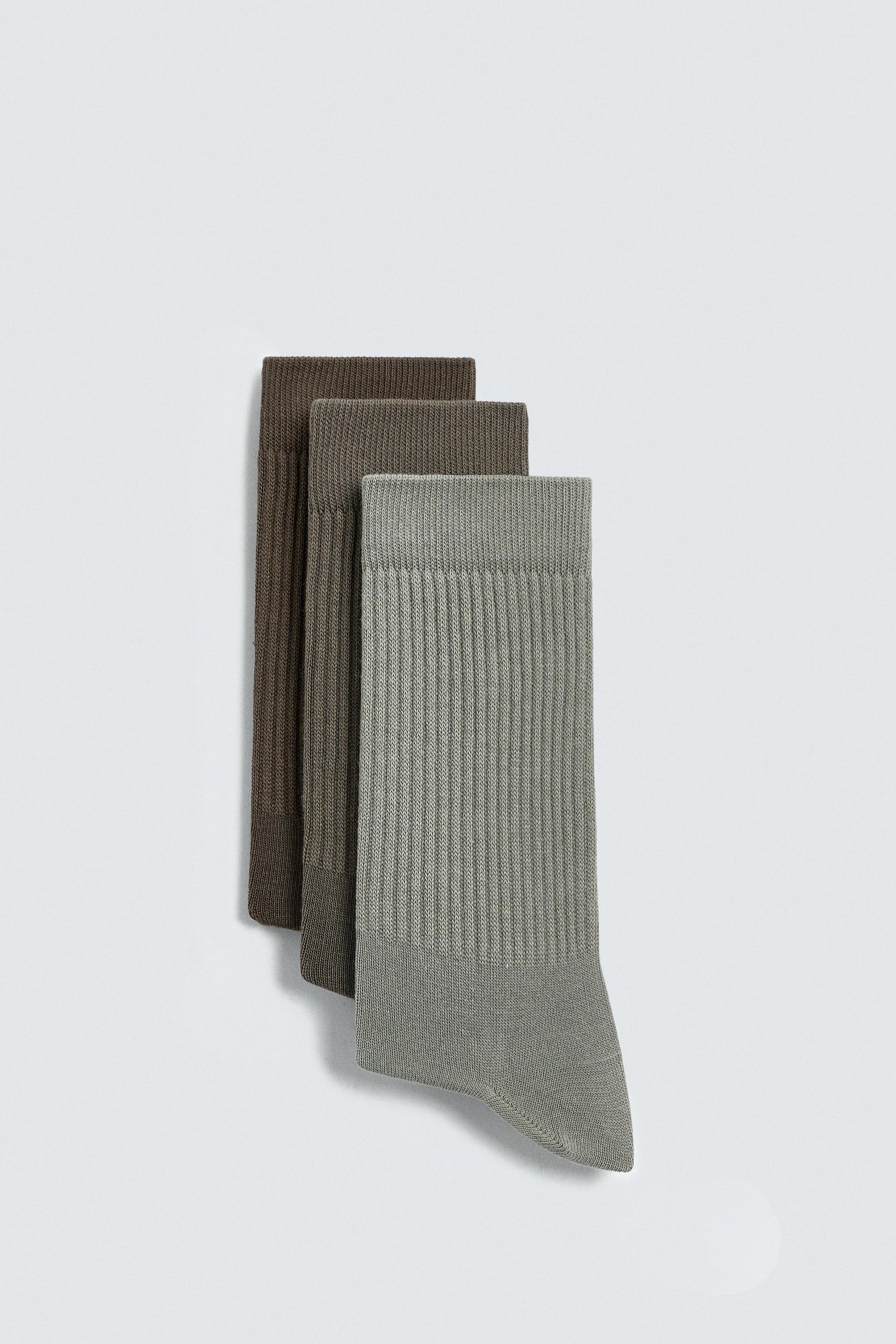 3-PACK OF RIBBED SOCKS - Image 1
