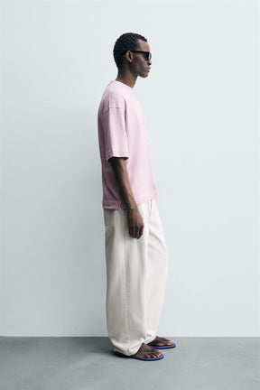 RELAXED FIT T-SHIRT WITH POCKET - Image 4