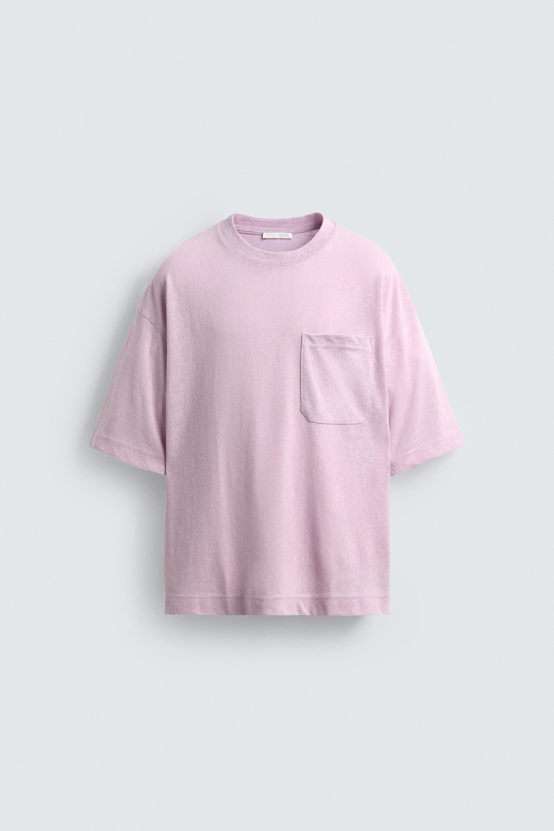 RELAXED FIT T-SHIRT WITH POCKET - Image 6