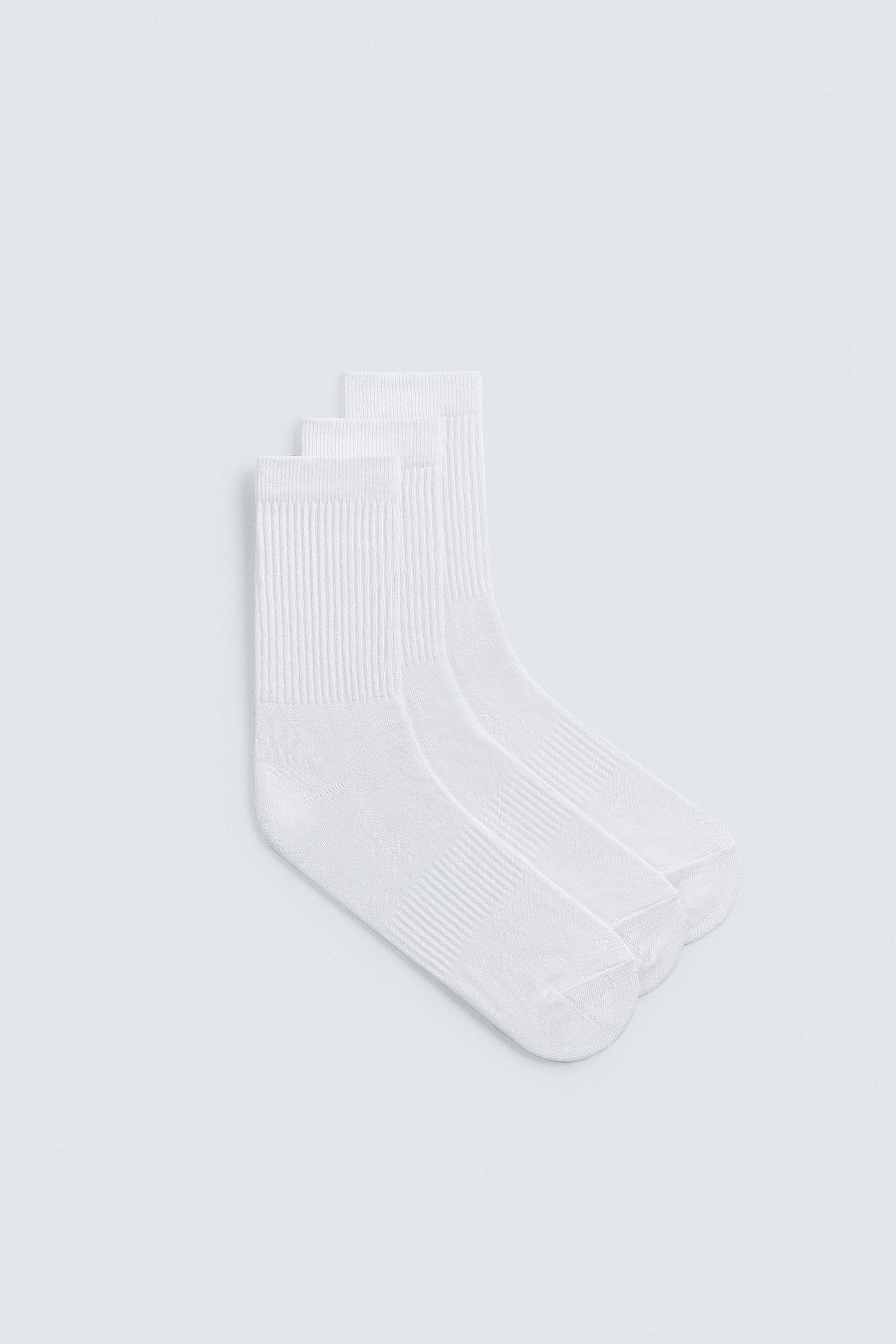 Gerippte Basic-Socken