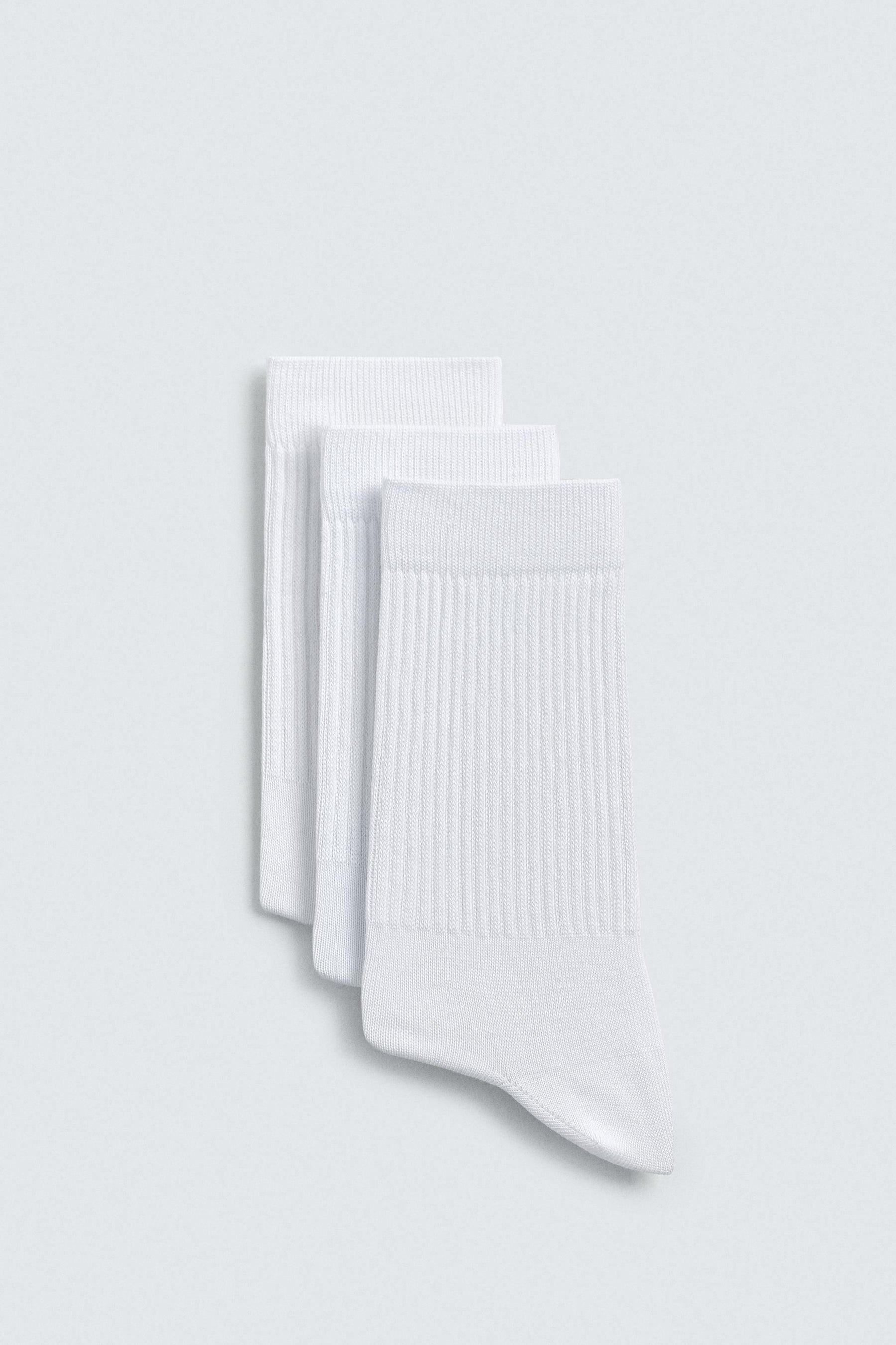 Gerippte Basic-Socken