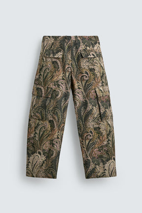 Paisley-Cargohose