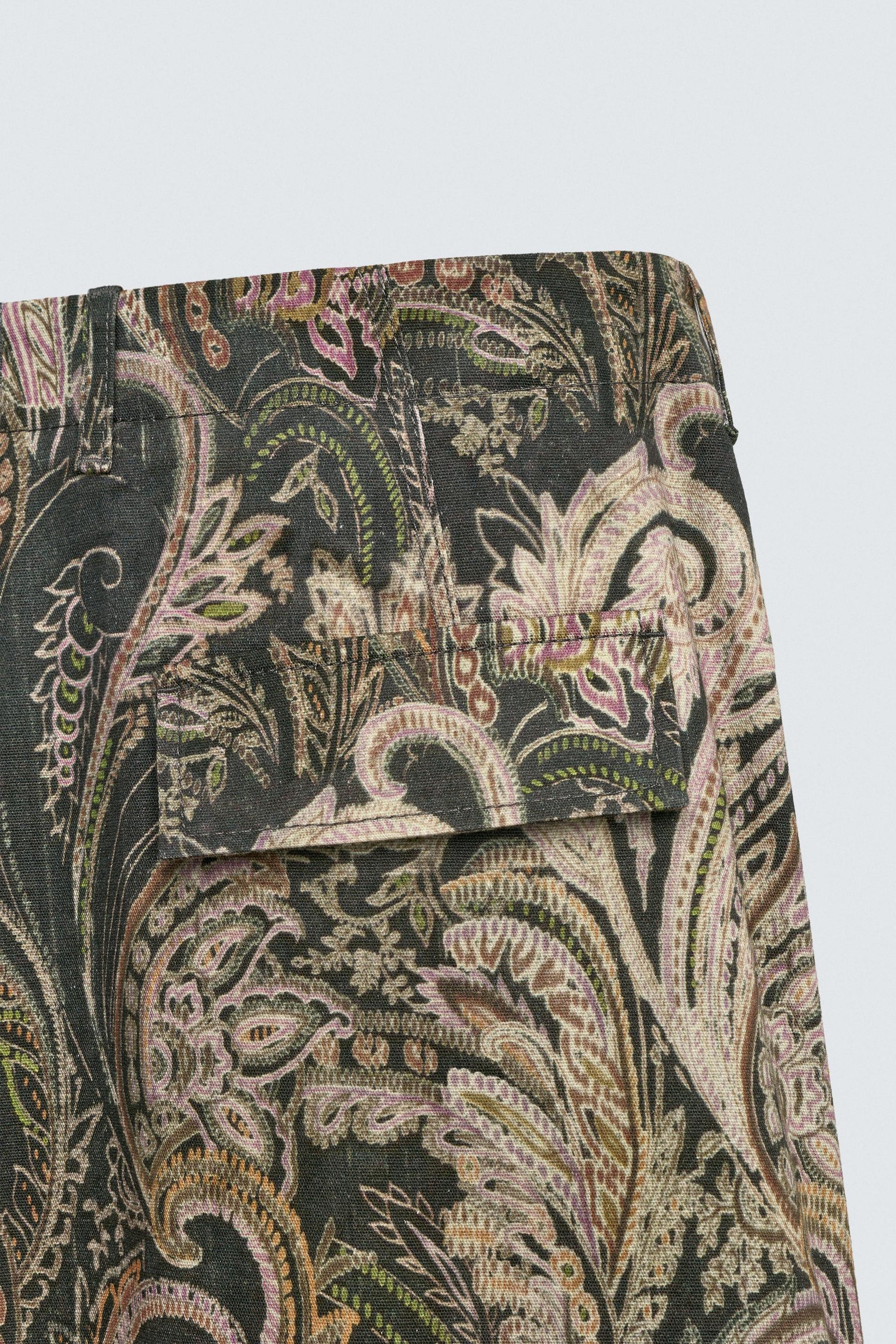Paisley-Cargohose
