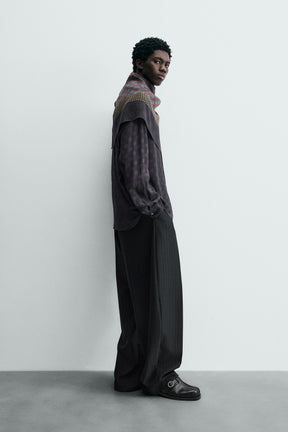 Blusenschal mit Polka-Dots