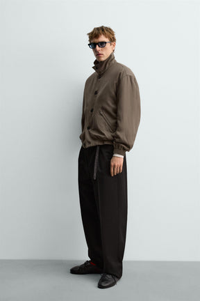 Wollgefütterte Jacke