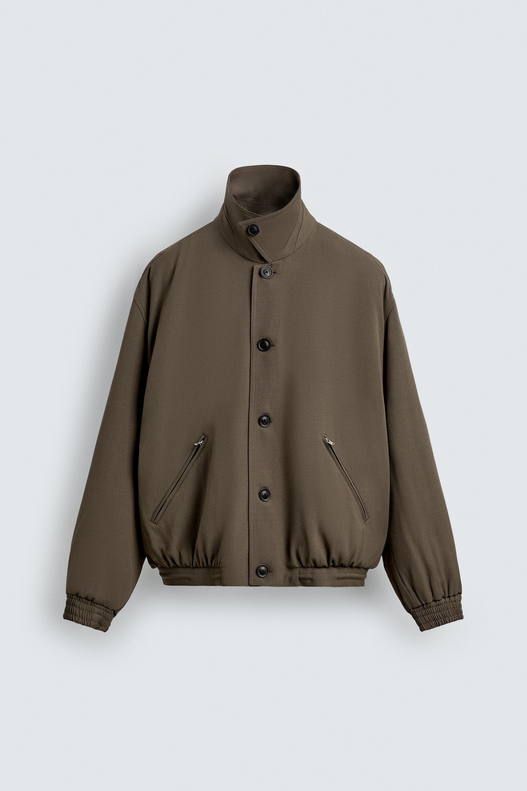 Wollgefütterte Jacke