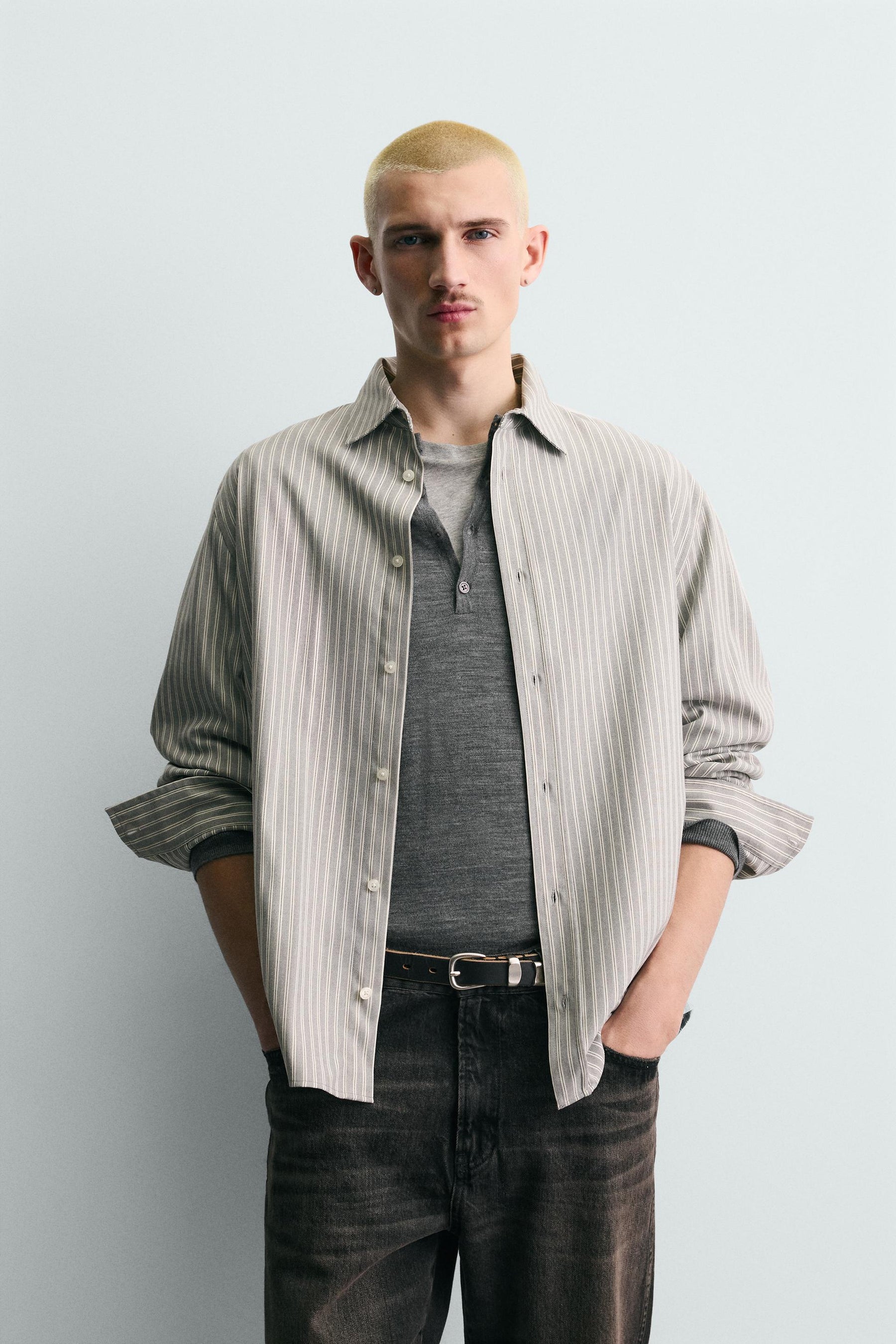 Gestreiftes Freizeithemd