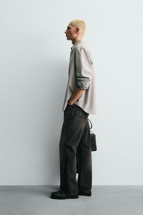 Gestreiftes Freizeithemd