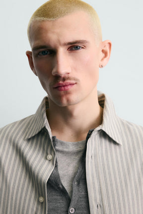 Gestreiftes Freizeithemd