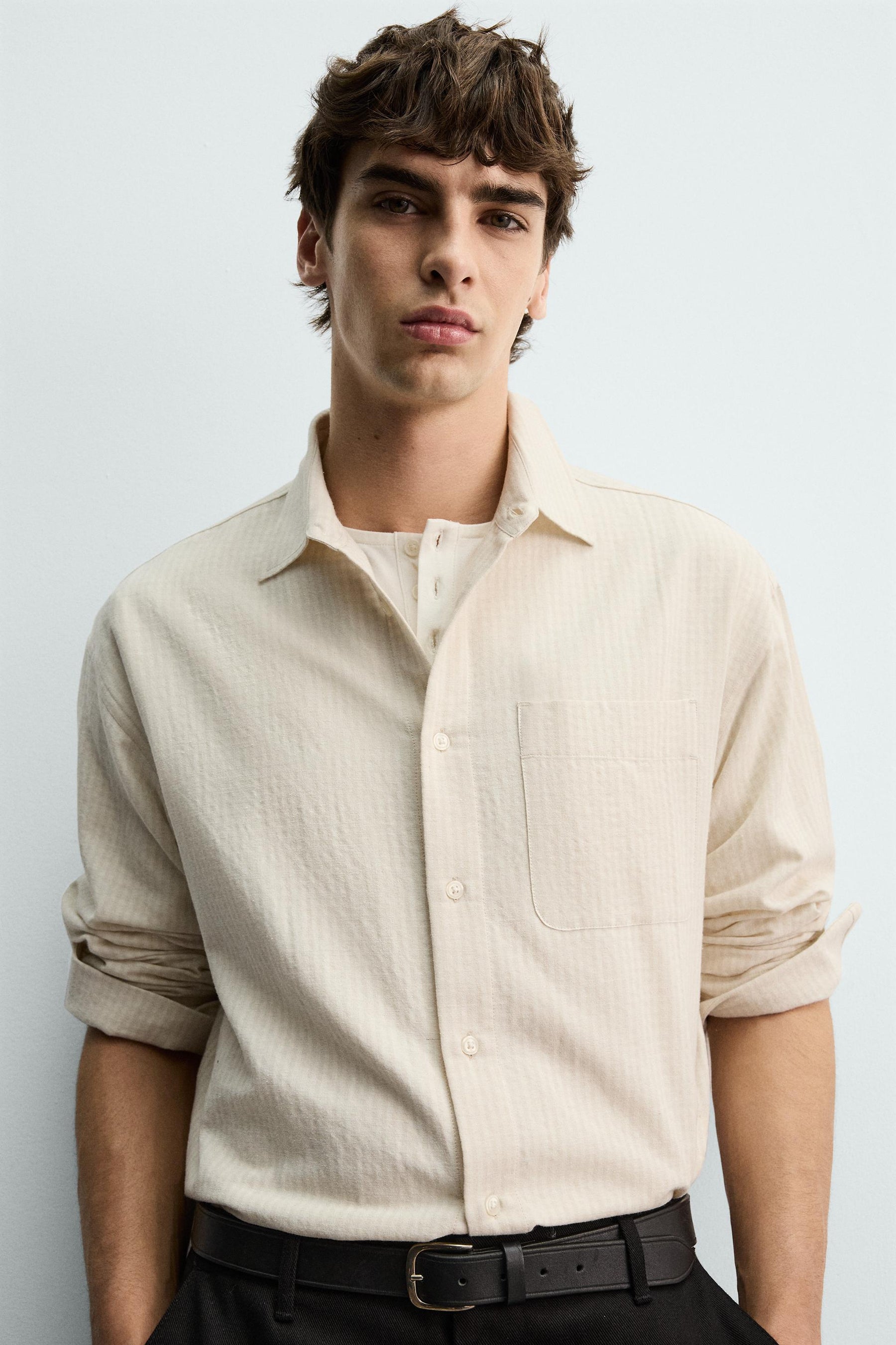 Hemd mit lockerer Passform