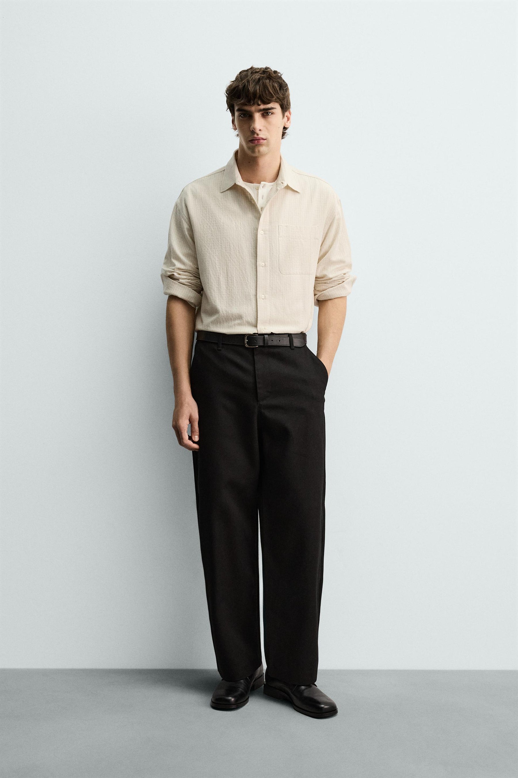 Hemd mit lockerer Passform