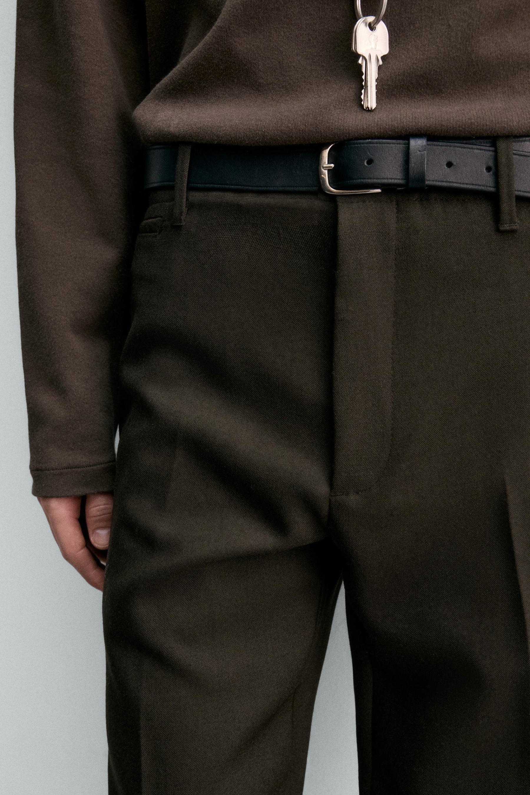 Woll-Chino-Hose