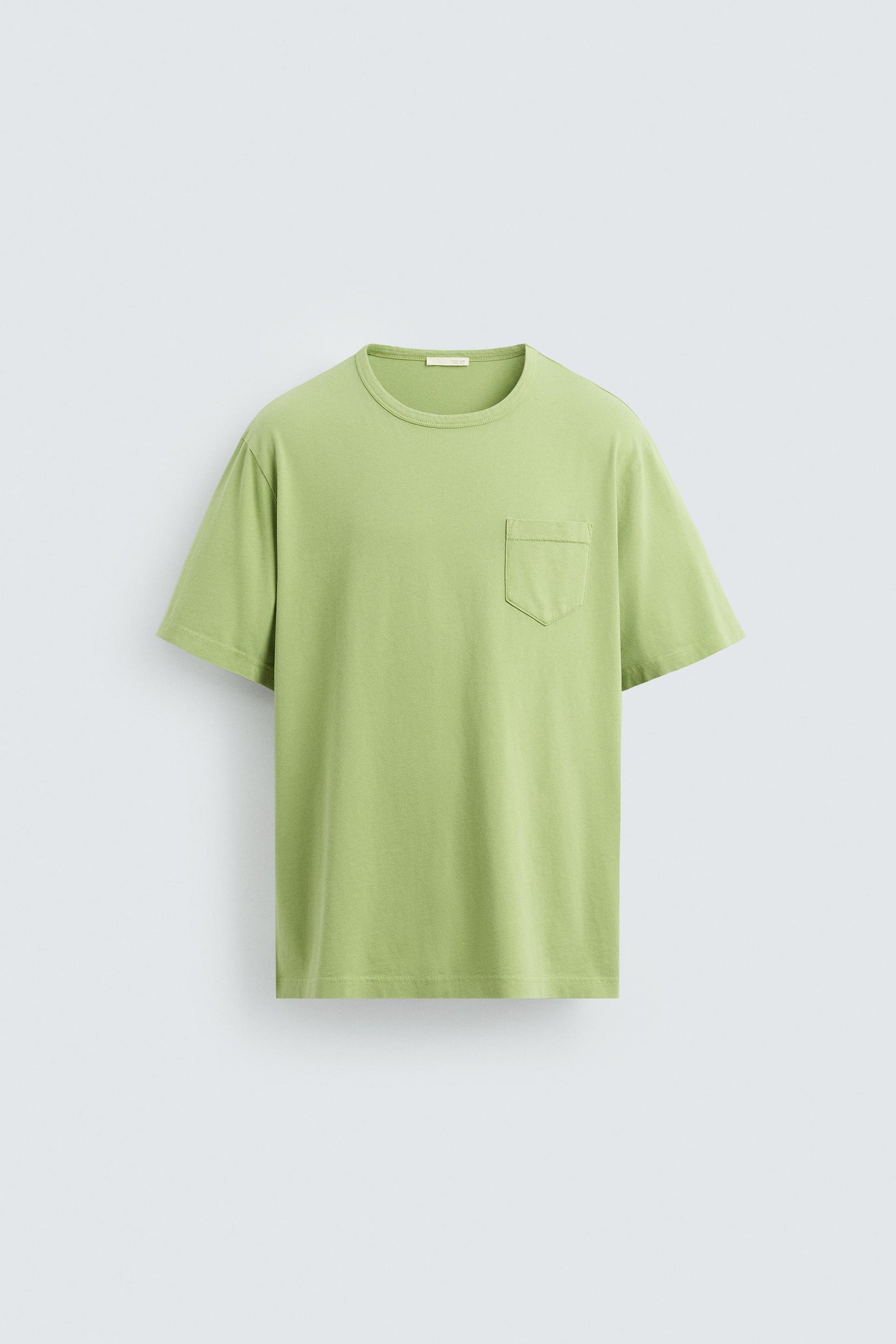 WASHED T-SHIRT WITH POCKET - Image 7
