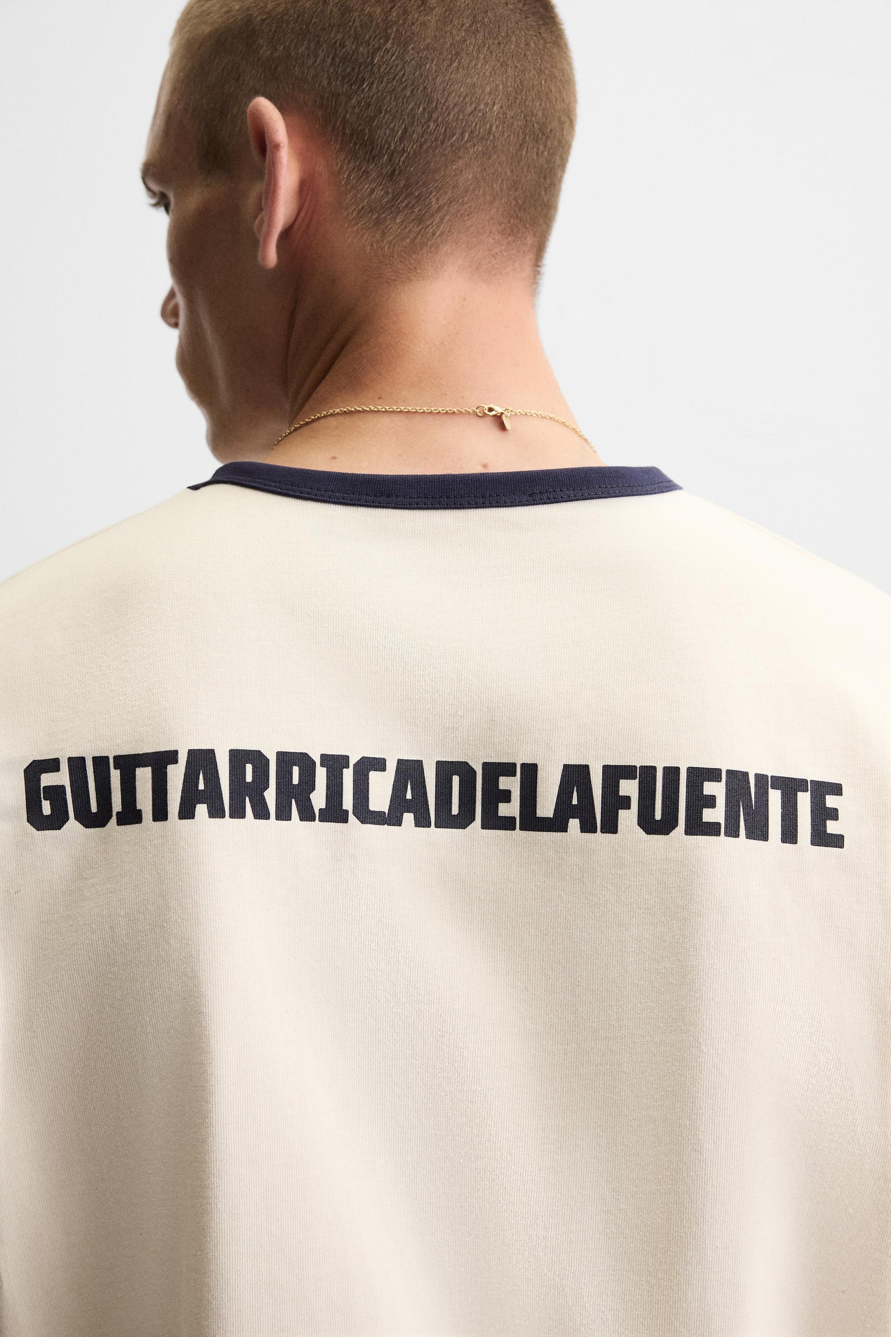 GUITARRICADELAFUENTE SLOGAN PRINT T-SHIRT - Image 6