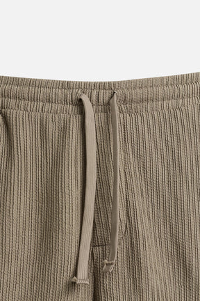 IRREGULAR TEXTURED BERMUDA SHORTS - Image 7