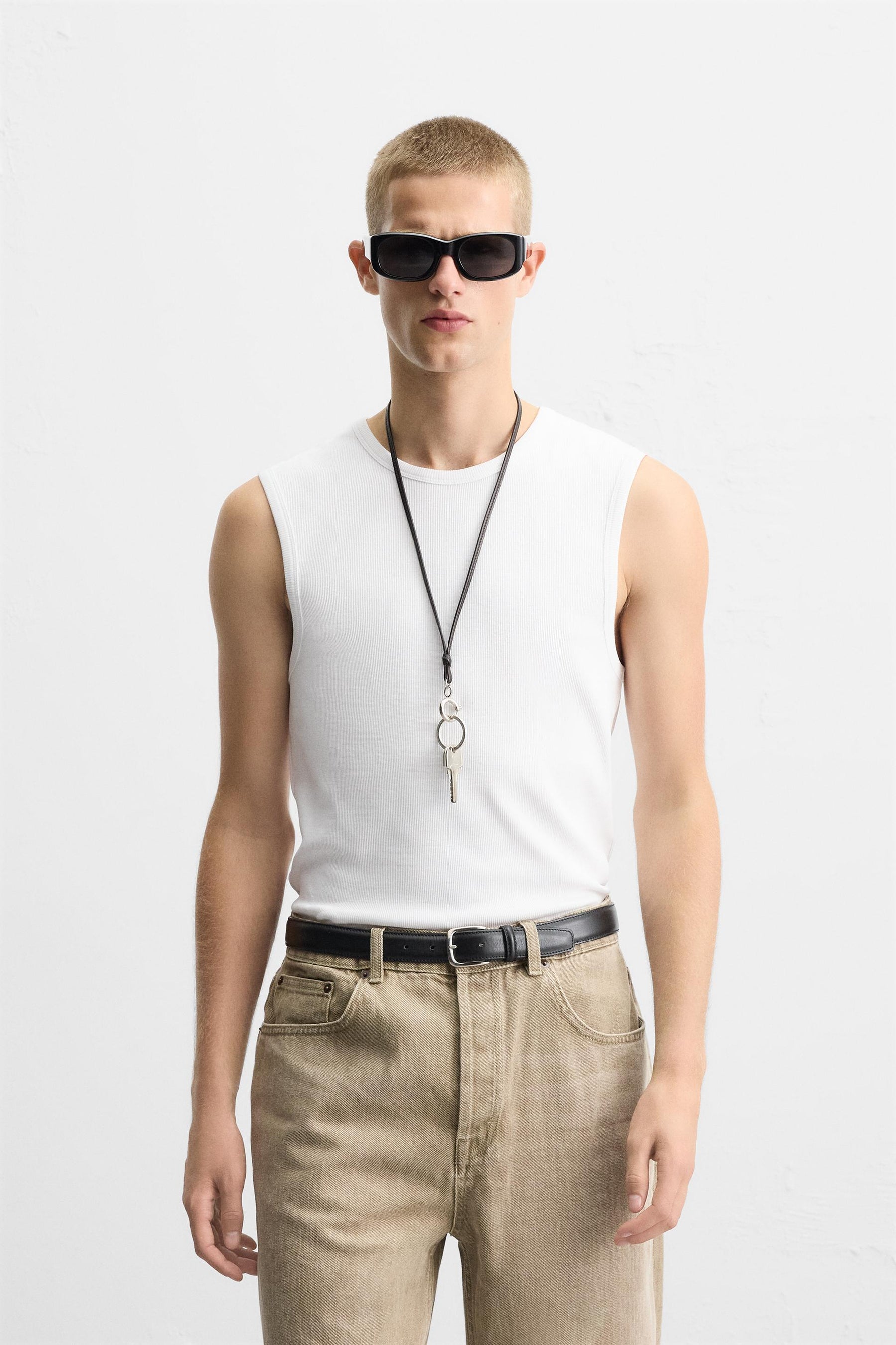 RIBBED TANK T-SHIRT - Image 2