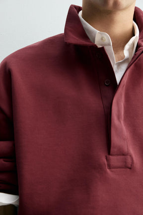 Polohemd im kastenförmigen Schnitt