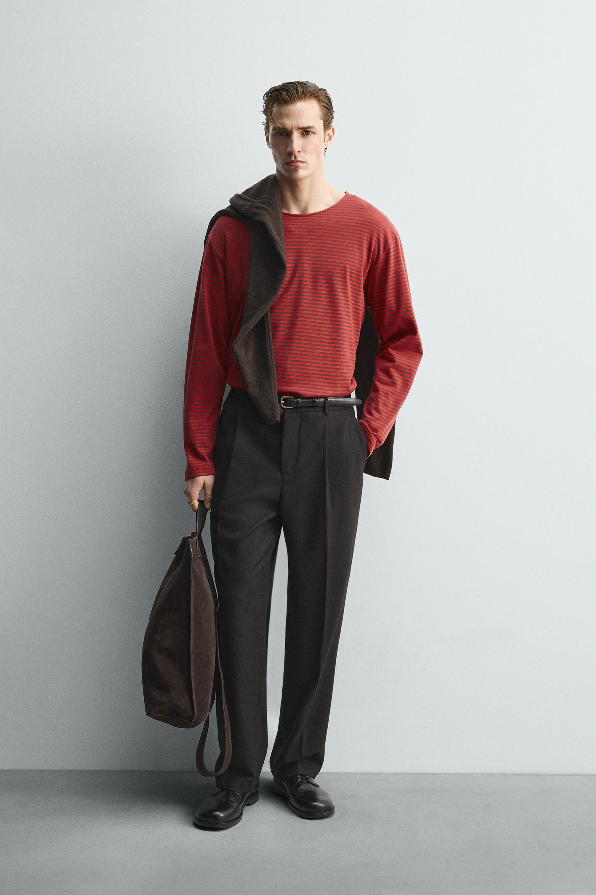 LIMITED EDITION JACQUARD STRIPED T-SHIRT - Image 1