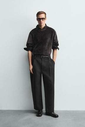 T-Shirt mit Strukturwaschung