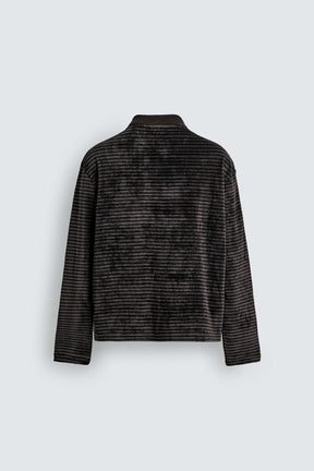 WASHED TEXTURED POLO SHIRT - Image 7