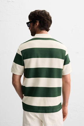 QUARTER-ZIP POLO SHIRT - Image 3