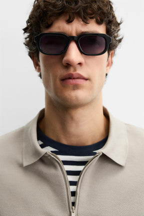 QUARTER-ZIP POLO SHIRT - Image 5