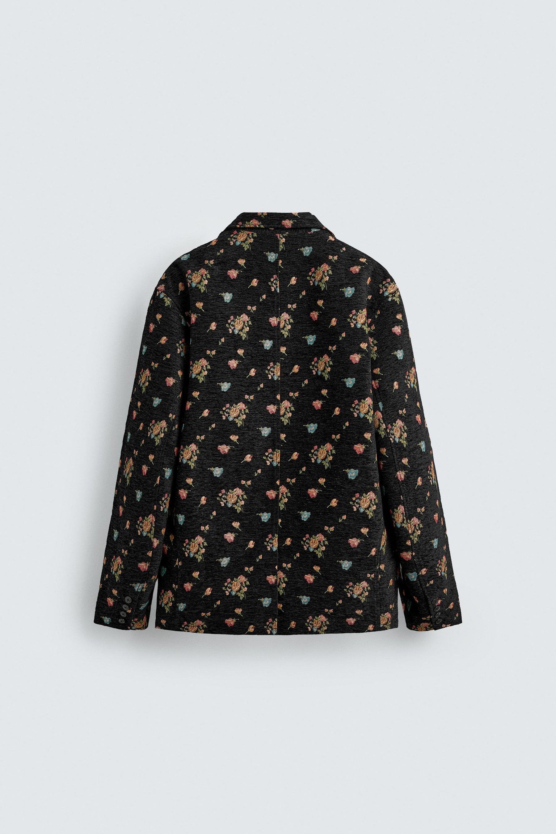 LIMITED EDITION FLORAL JACQUARD BLAZER - Image 7