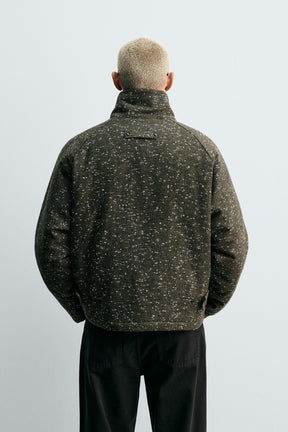 HERRINGBONE TEXTURED JACKET - Image 3
