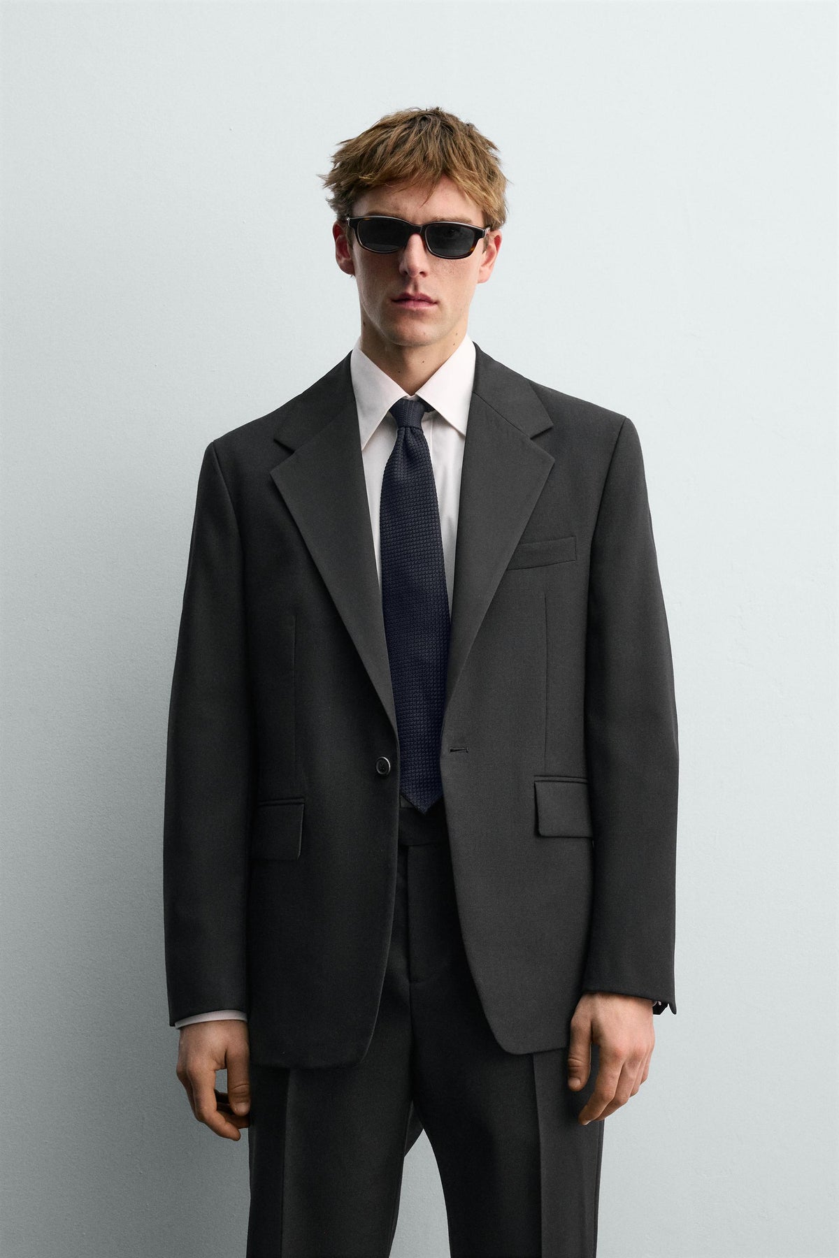 WOOL DINNER JACKET BLAZER AARON LEVINE X - Image 2