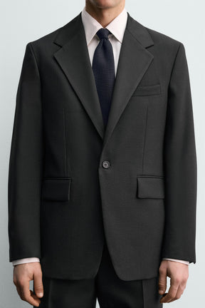 WOOL DINNER JACKET BLAZER AARON LEVINE X - Image 5