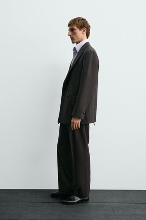 AARON LEVINE X WOOL SUIT TROUSERS - Image 4