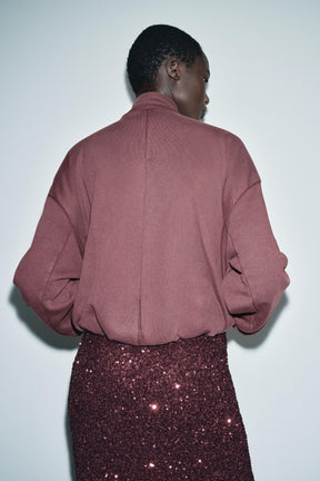 GEWASCHTE FLEECEJACKE