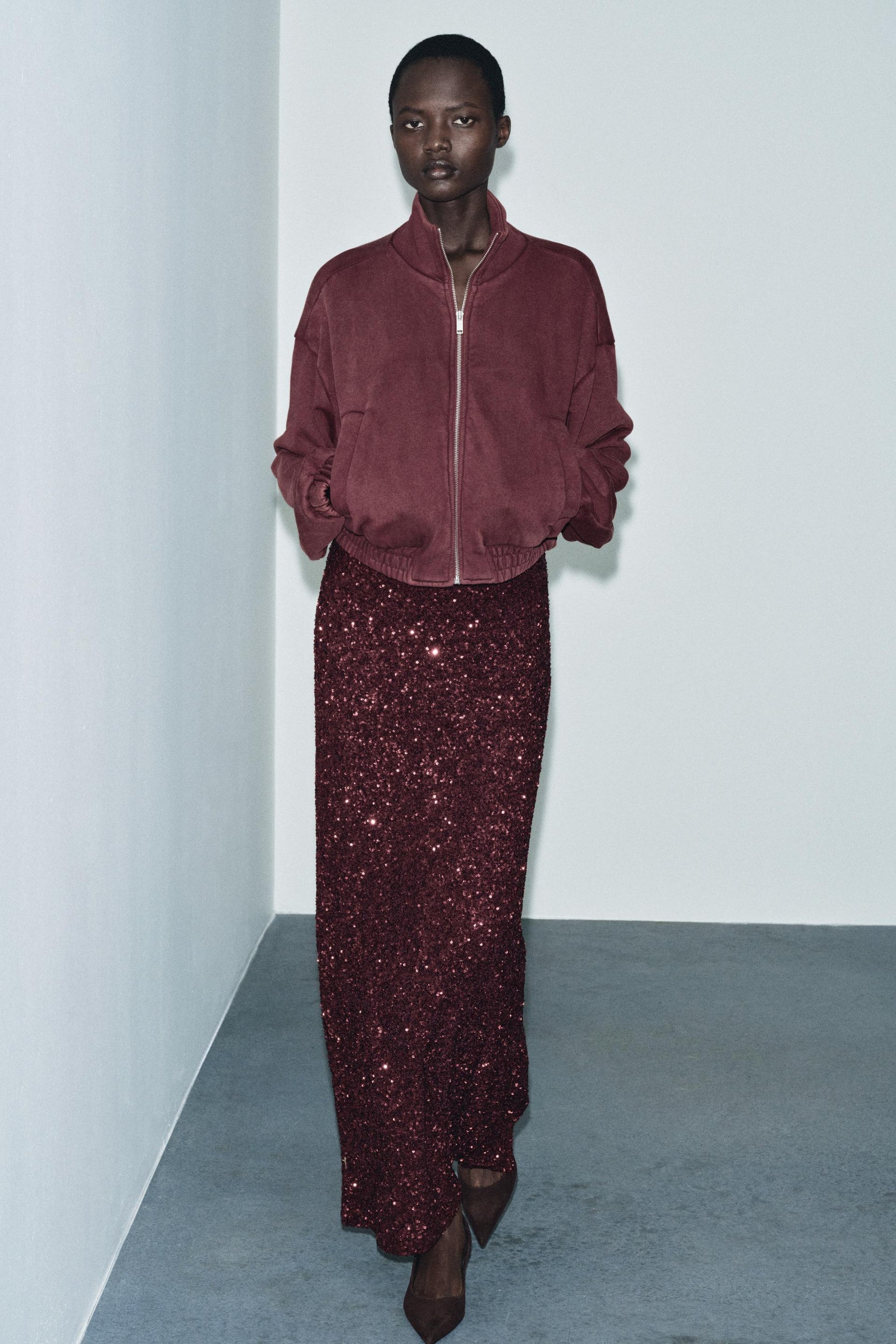 GEWASCHTE FLEECEJACKE