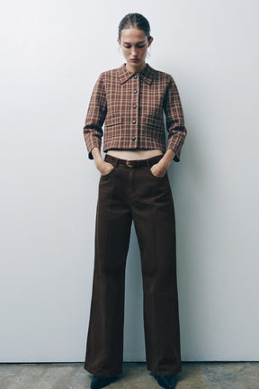 CHECK CARDIGAN - Image 6