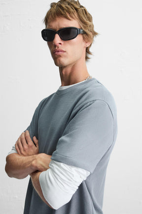 REGULAR FIT KNIT T-SHIRT - Image 5