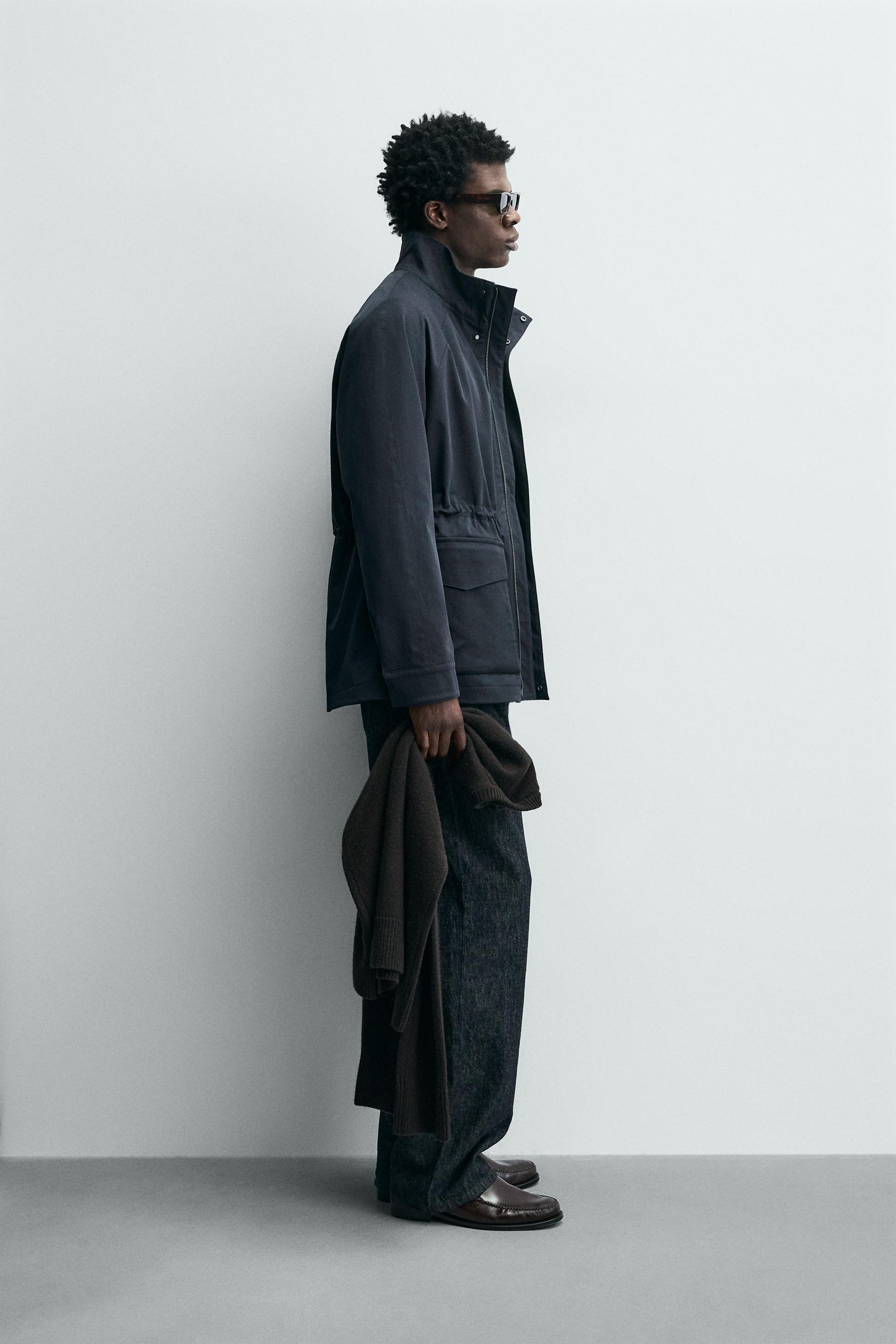 Parka mit lockerer Passform