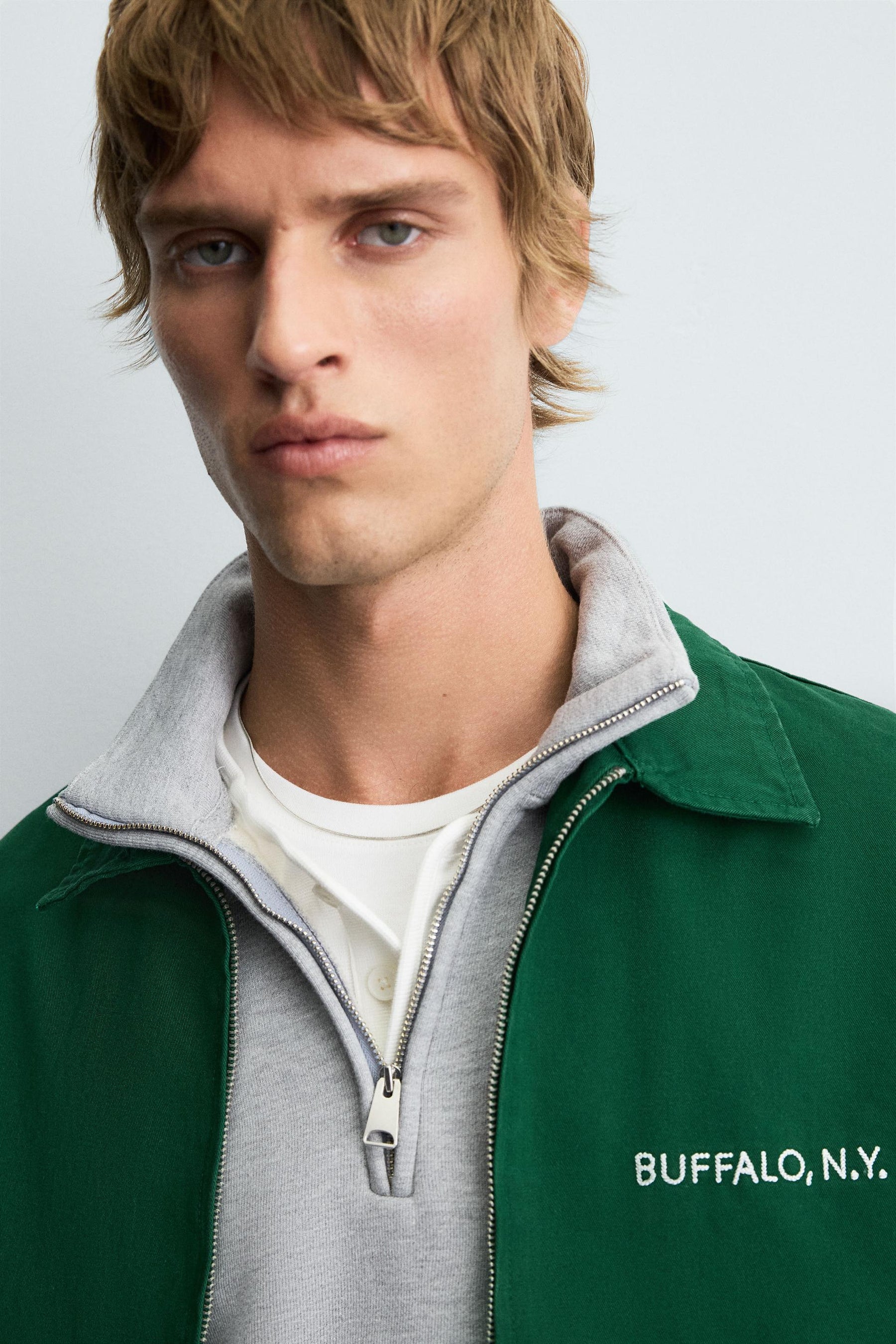 EMBROIDERED ZIP-UP JACKET - Image 6