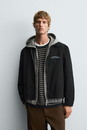 EMBROIDERED ZIP-UP JACKET - Image 2