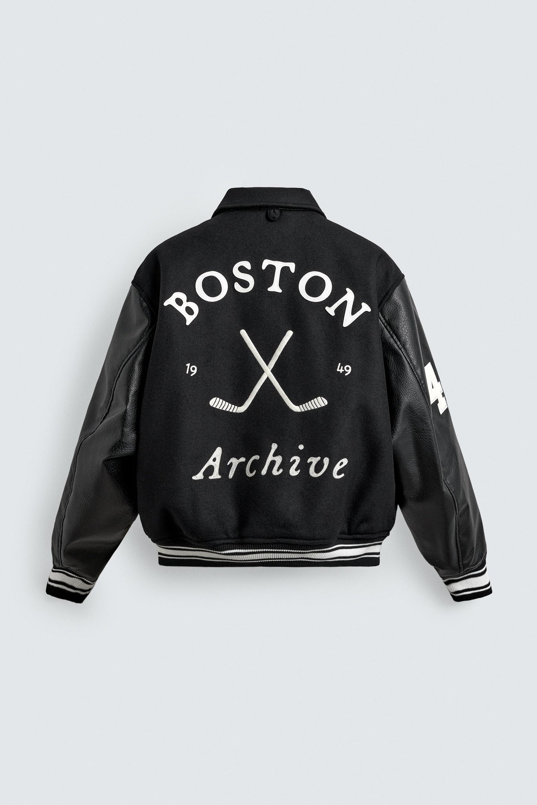 Bestickte Bomberjacke