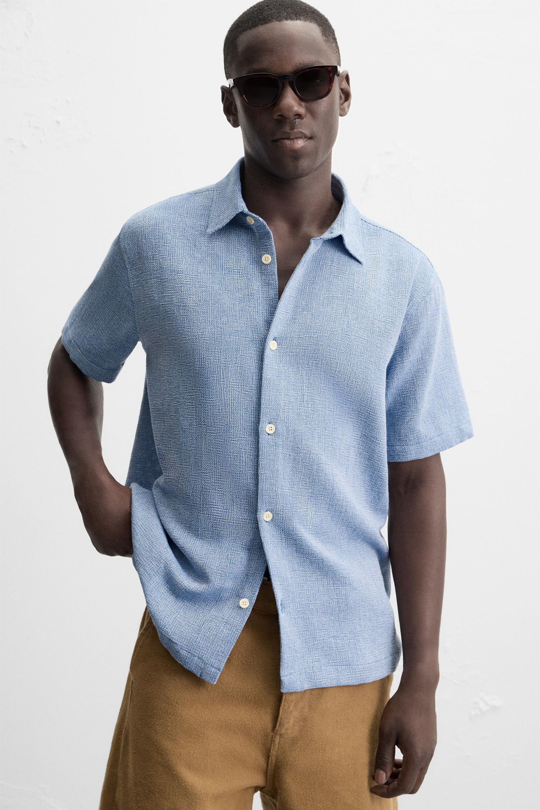 TEXTURED SHIRT - Image 5