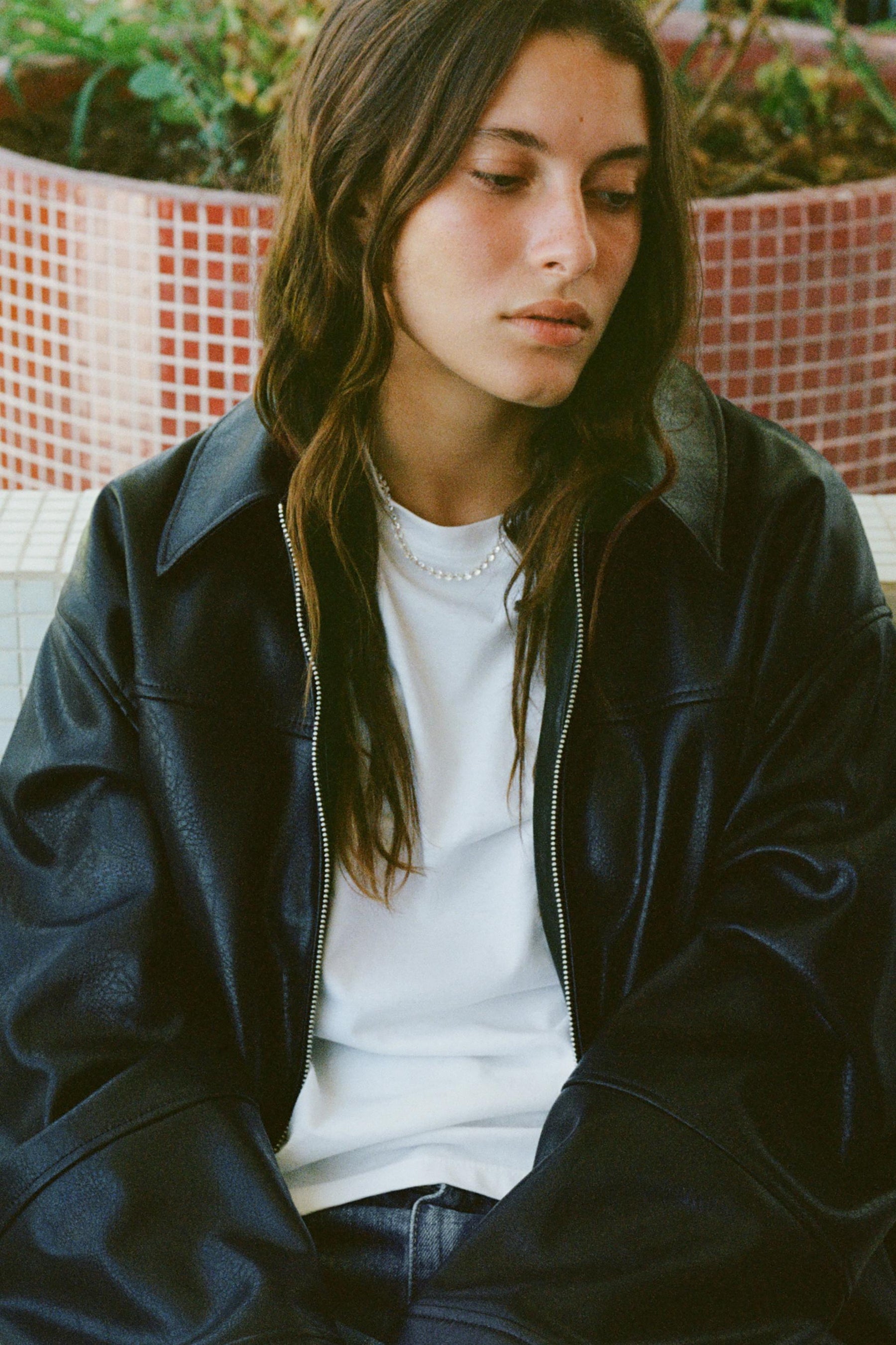 BOMBER MIT LEDEREFFEKT