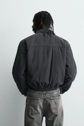 TEXTURED QUILTED JACKET - Image 3