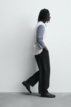 LIGHTWEIGHT LOOSE WIDE-LEG JEANS - Image 6