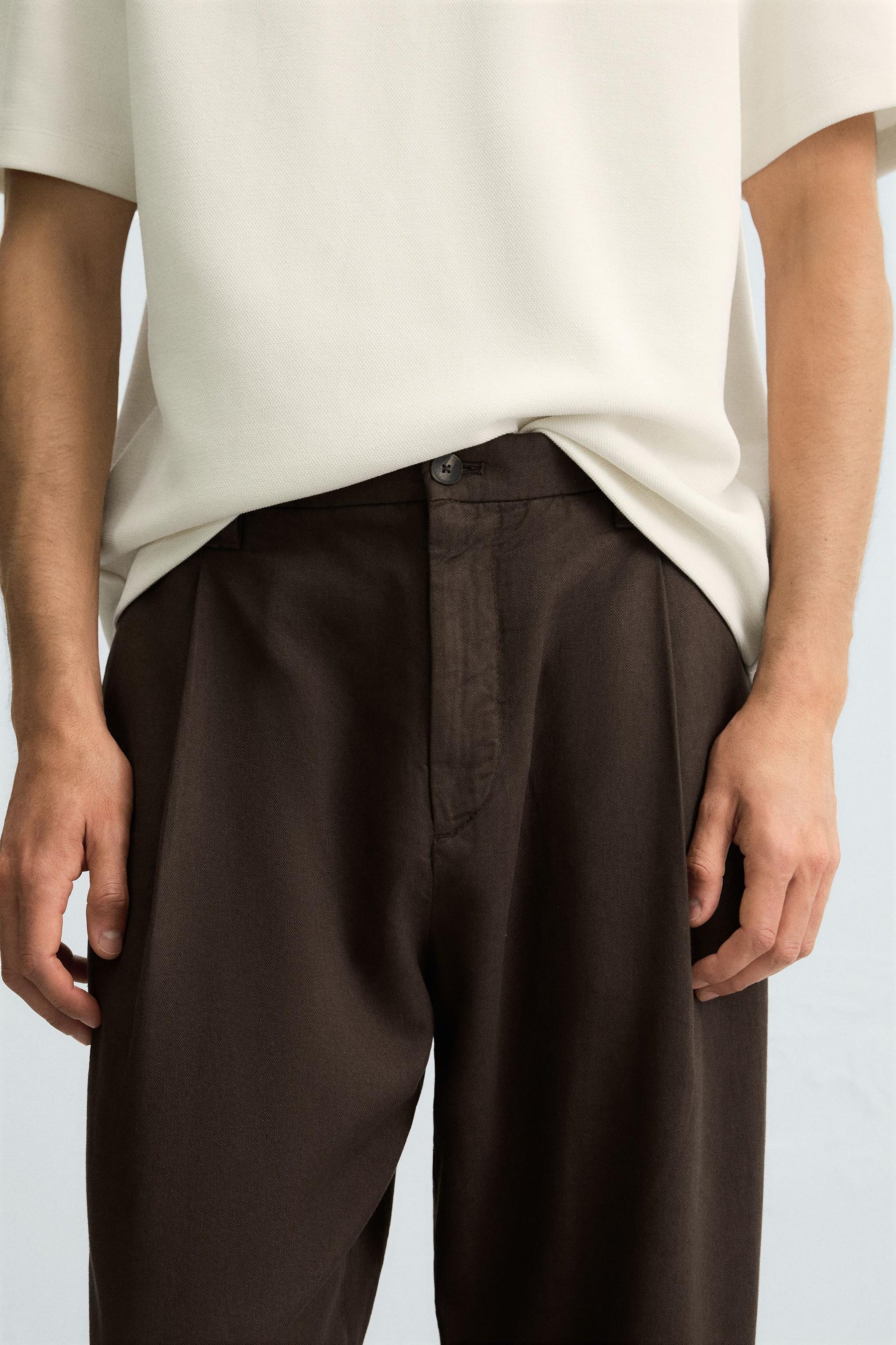 PLEATED FLOWING TROUSERS - Image 5