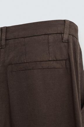 PLEATED FLOWING TROUSERS - Image 10