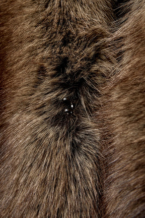 Bomberjacke aus Kunstpelz