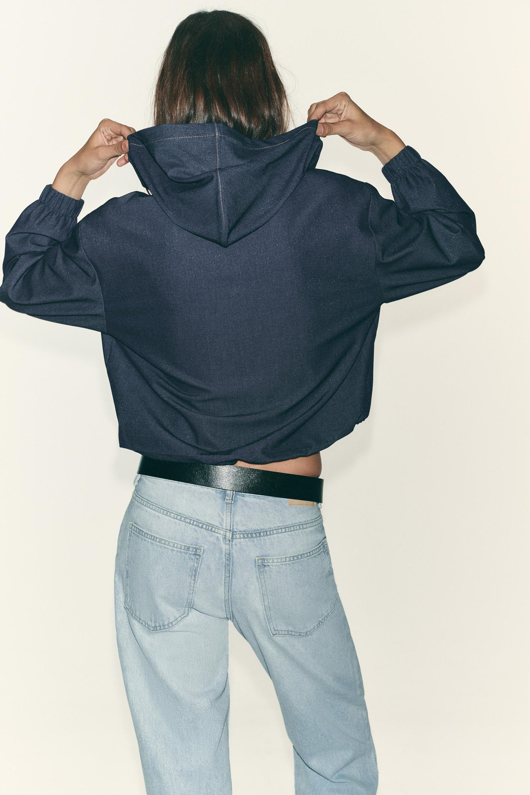 Bomberjacke mit Kapuze