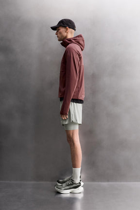 Hybridjacke mit Kapuze